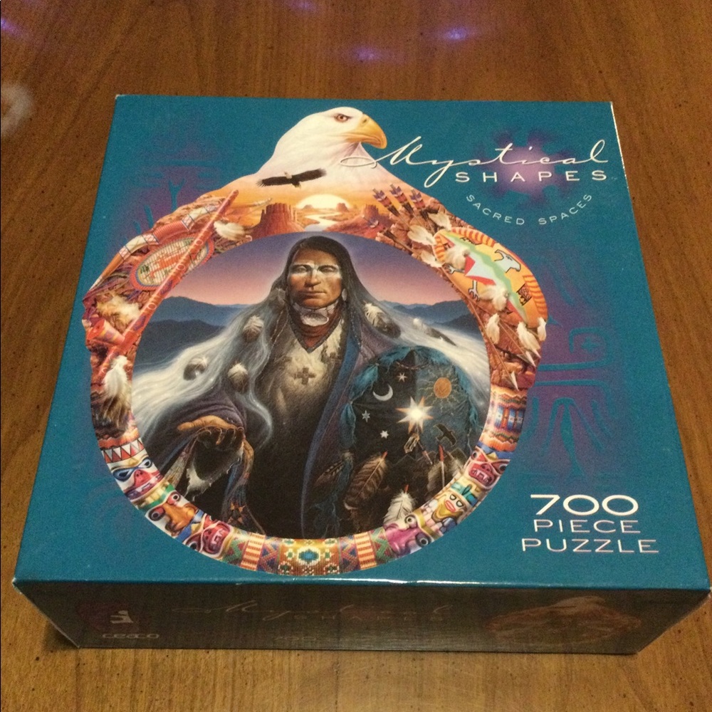 🧩 Mystical Shapes Sacred Spaces Puzzle NEW SEALED